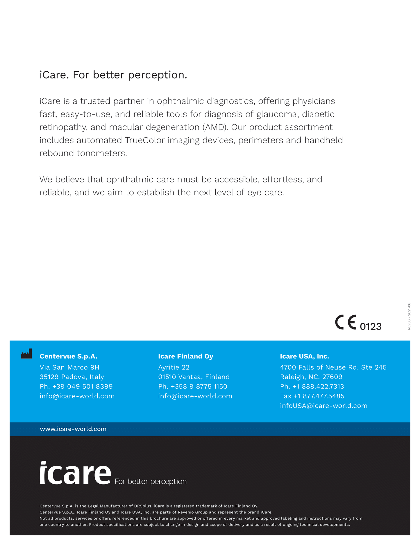 iCare DRSplus