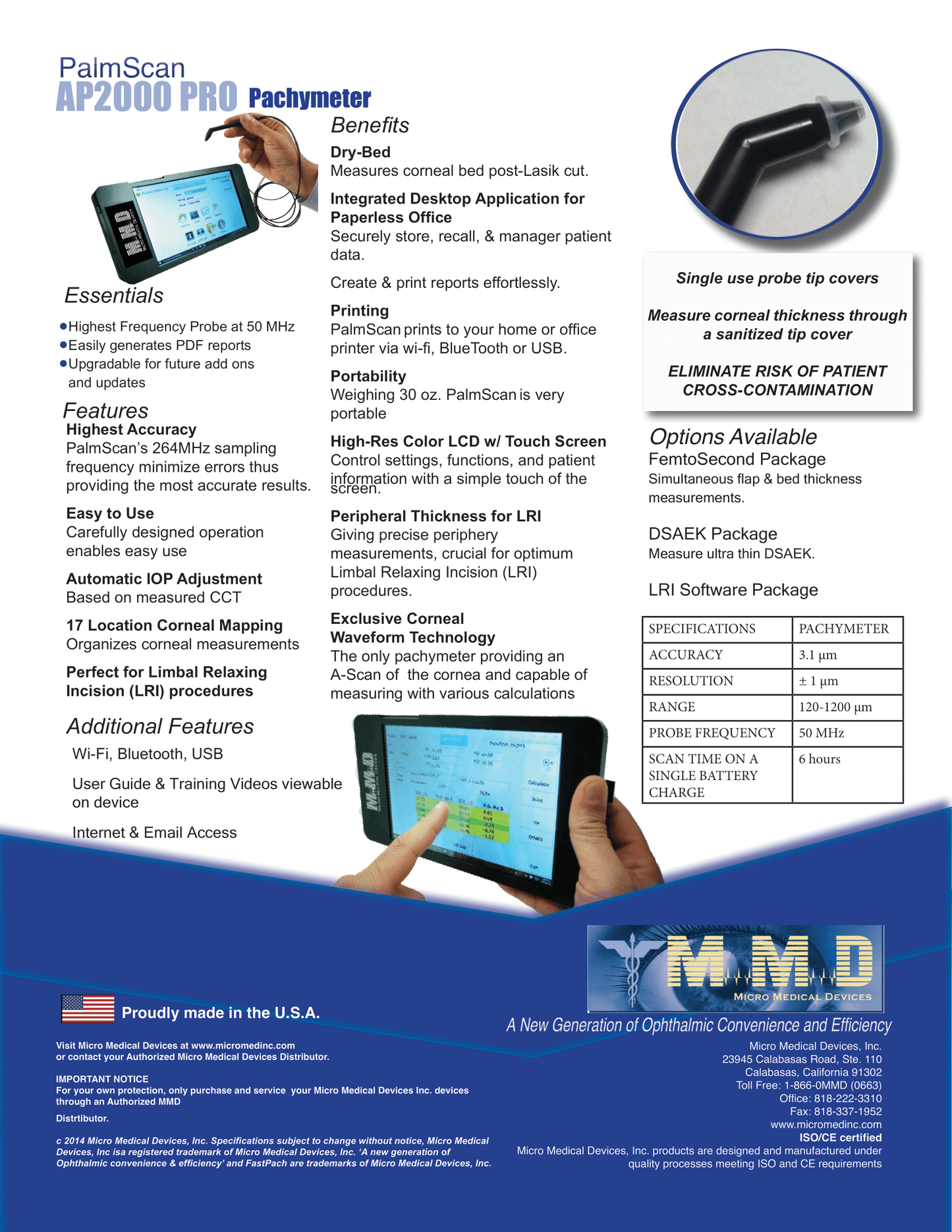 PalmScan AP2000PRO